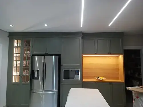 Iluminação residencial executada pela Elektras
