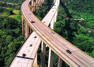 Rodovia dos Imigrantes em São Bernardo