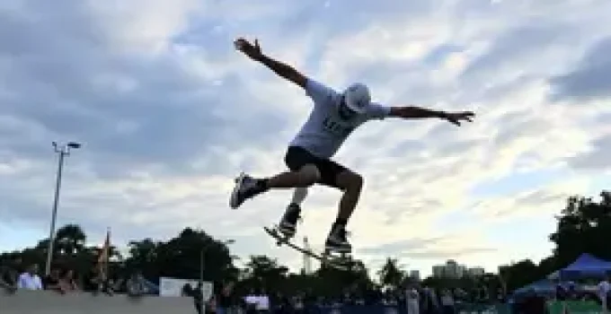 dupla de São Bernardo no Mundial de Skate