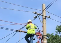 limpeza de cabos irregulares em postes