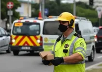 guarda municipal atira em entregador