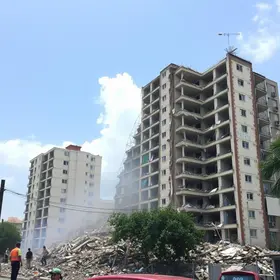 desabamento de edifício