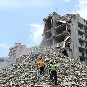 imóvel desaba em São Bernardo