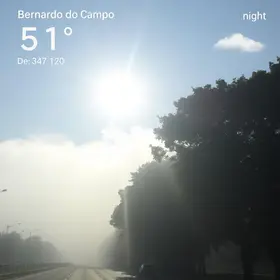 previsão do tempo São Bernardo do Campo