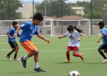 primeira escola de futsal para crianças e jovens com Down