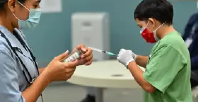 vacinação contra o sarampo