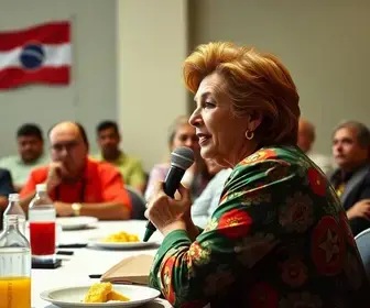 Lula toma café da manhã com sindicalistas e vota São Bernardo do Campo